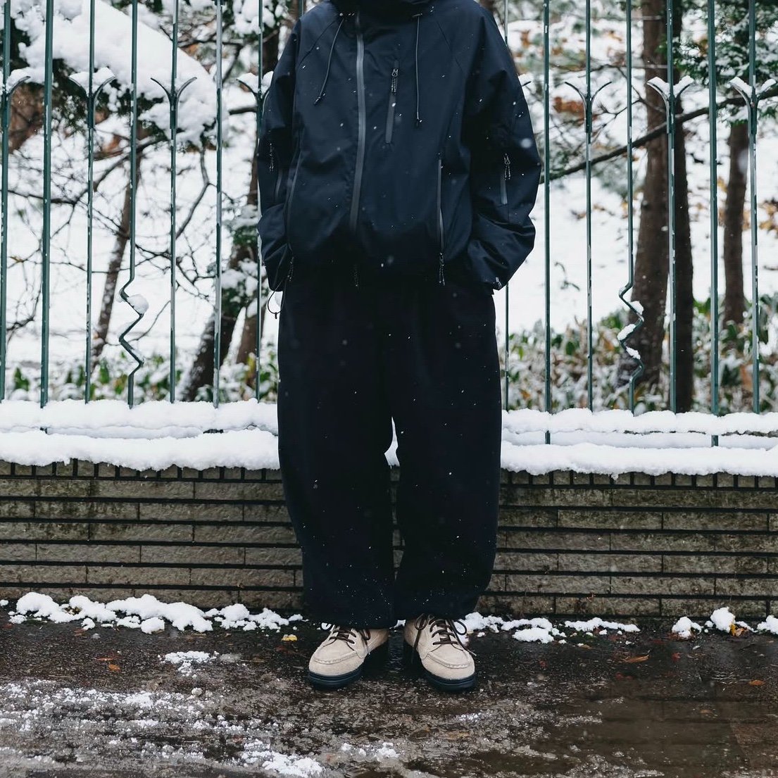 Timberland x Thisisneverthat Heritage Gore-Tex Moc Toe Mid Boots Desert - Wide 착용 스타일 - 2