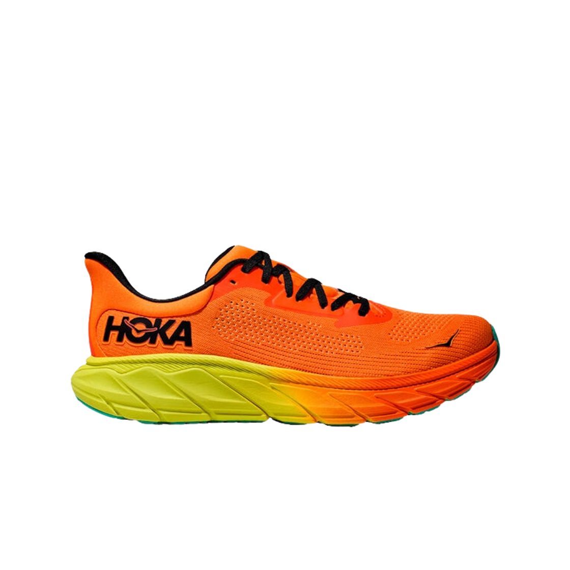 호카 아라히 7 일렉트릭 탠저린 블랙(Hoka Arahi 7 Electric Tangerine Black)