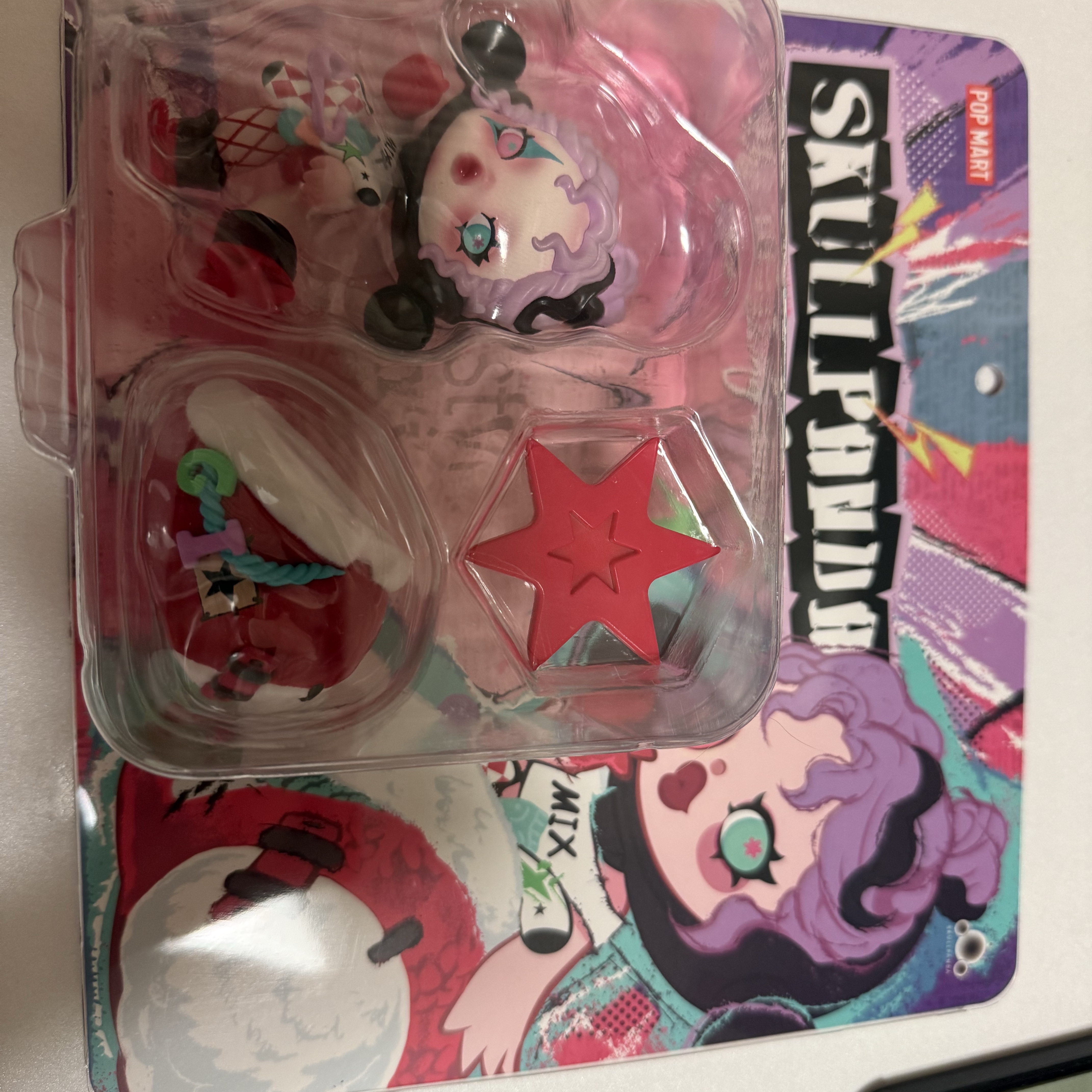 Pop Mart Skullpanda Christmas Surprise Blister 착용 스타일