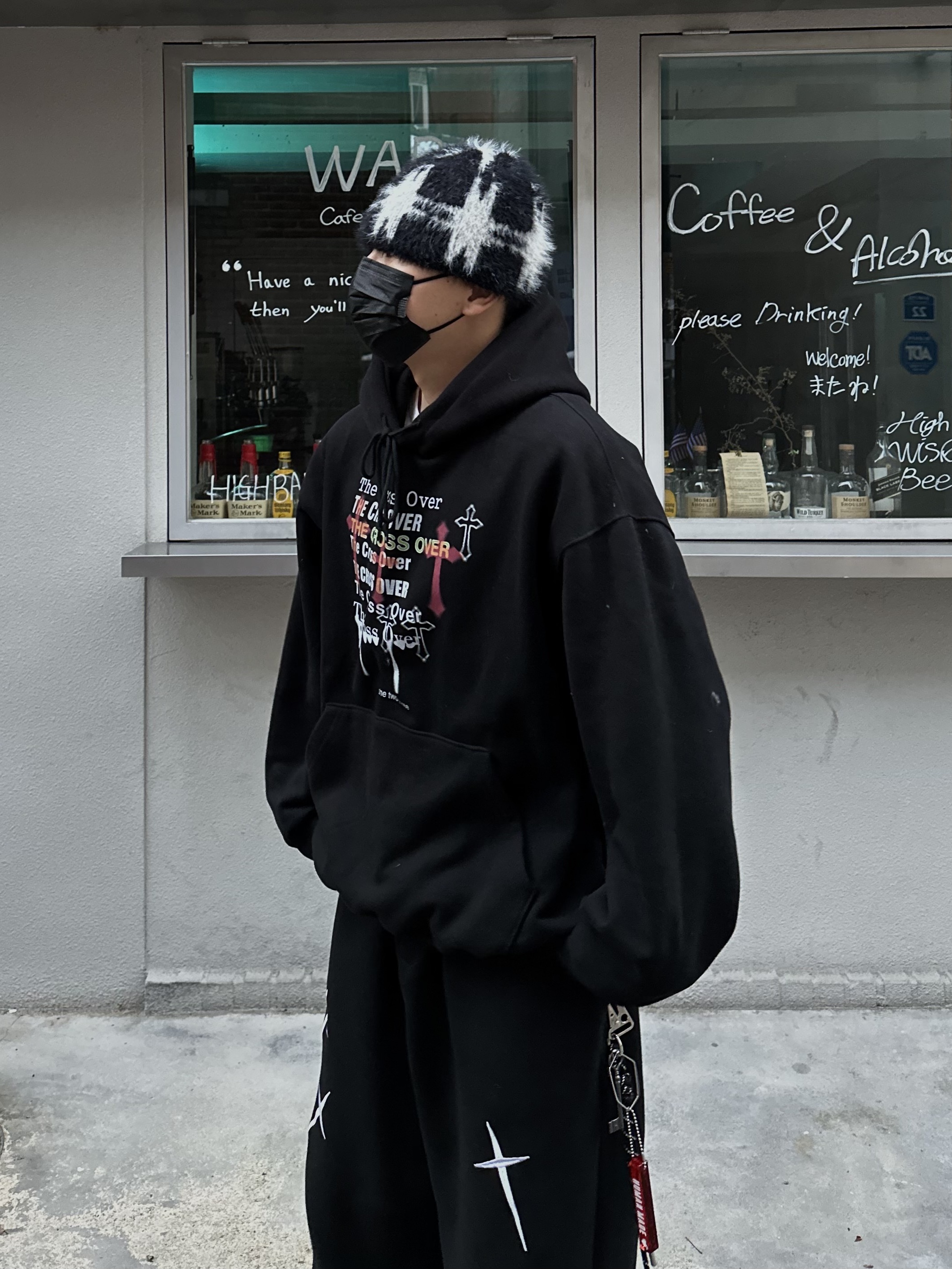 UGG Tasman Black 착용 스타일 - 2