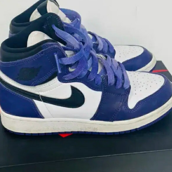 (GS) Jordan 1 Retro High OG Court Purple 2020 착용 스타일