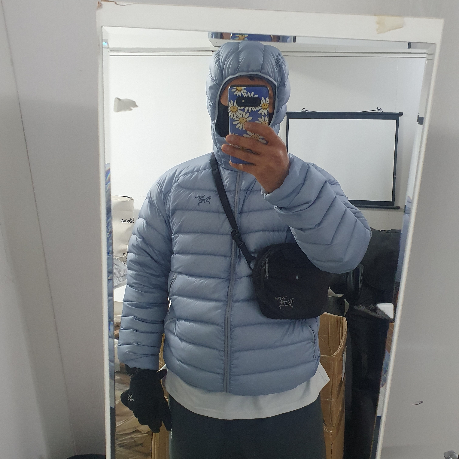 Arc'teryx Cerium Hoody Lucent 착용 스타일 - 1