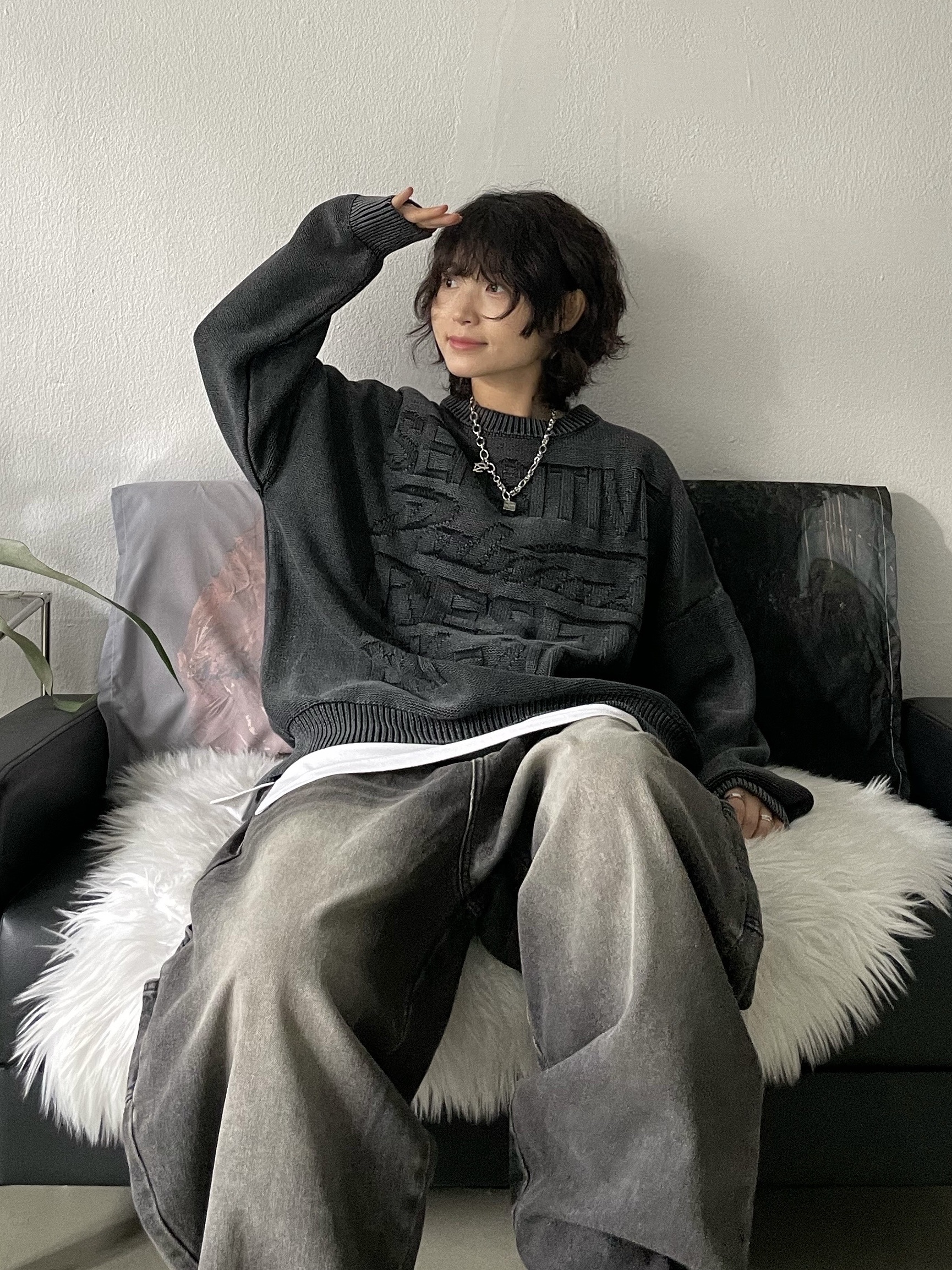 Supreme Featherweight Down Trooper Black - 23FW, Human Made Heart Keyring Black 착용 스타일 - 1