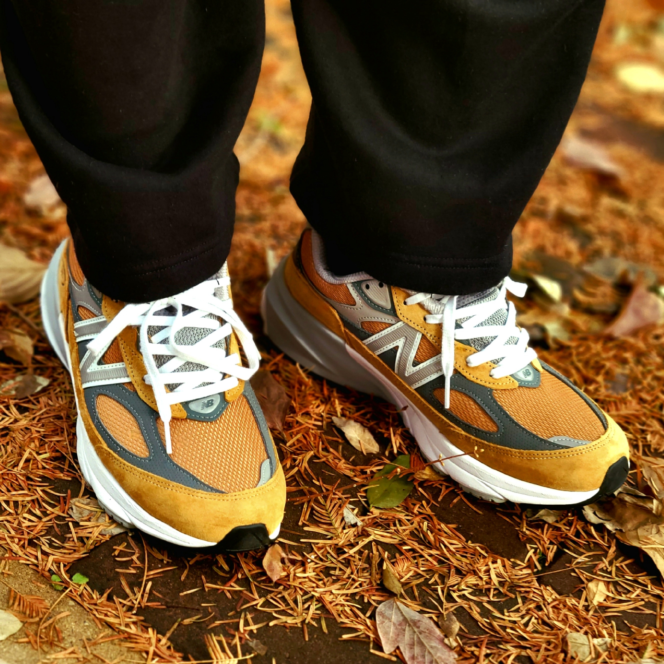 New Balance 990v6 Made in USA Workwear Grey 착용 스타일