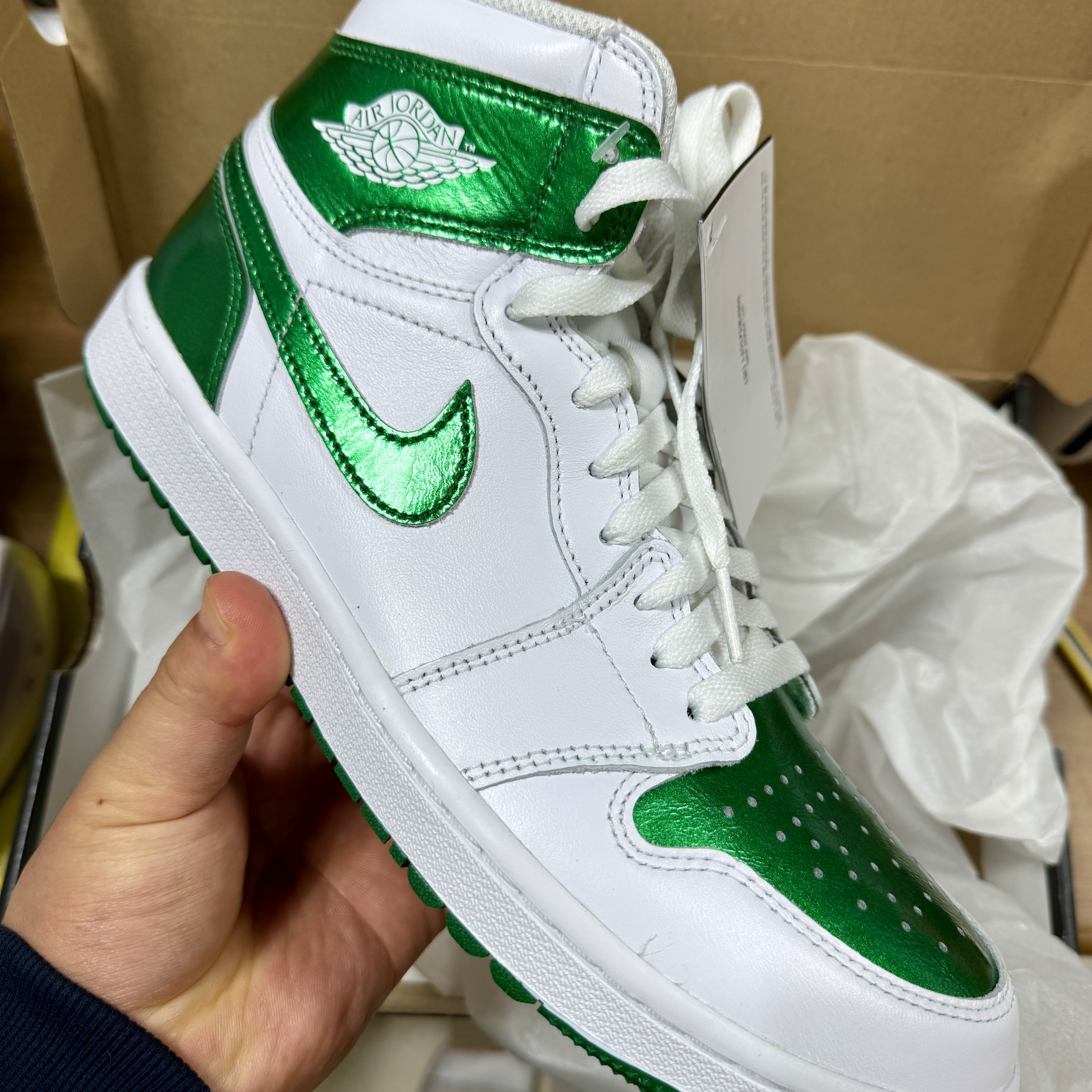 Jordan 1 High Golf Pine Green 착용 스타일