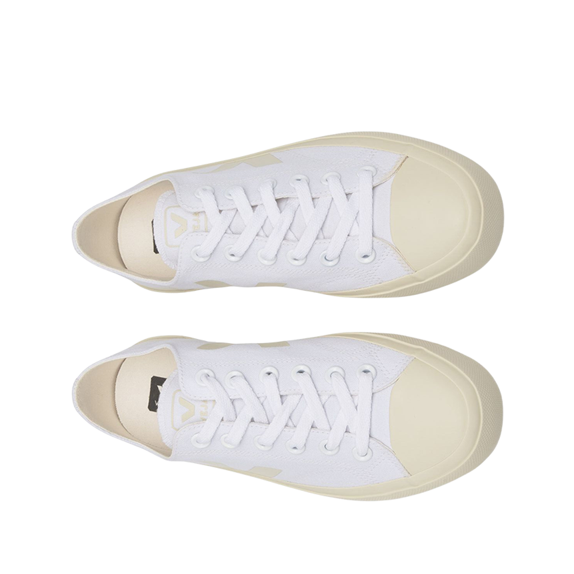 베자 와타 2 로우 캔버스 화이트(Veja Wata II Low Canvas White) - 2