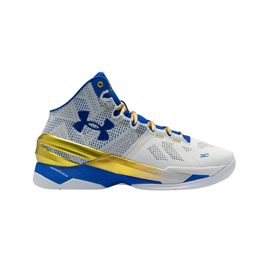 언더아머 커리 2 NM 화이트 팀 로얄(Under Armour Curry 2 NM White Team Royal)