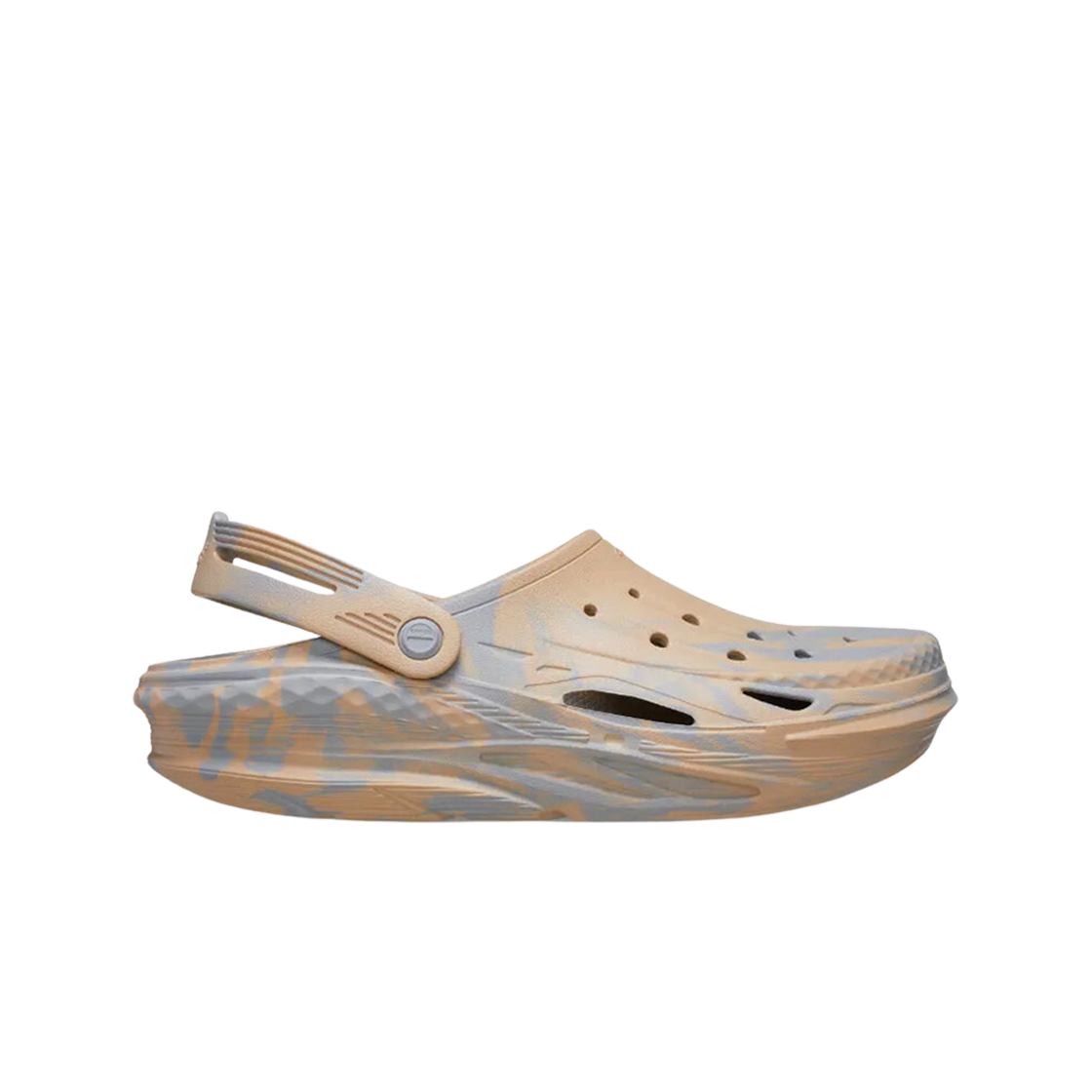 210453-0ES Crocs Off Grid Marbled Clog Light Grey Multi