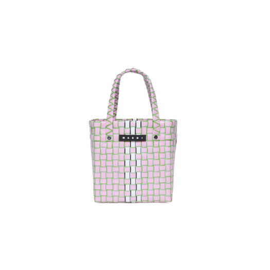 (Kids) Marni Braided Box Basket Bag Light Pink