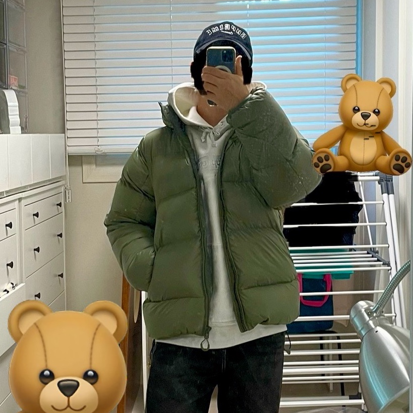 Palace Pertex Opaque Balaclava Puffa Green - 24FW, Timberland x Surgery 6 inch Boot Yellow - Wide 착용 스타일 - 2