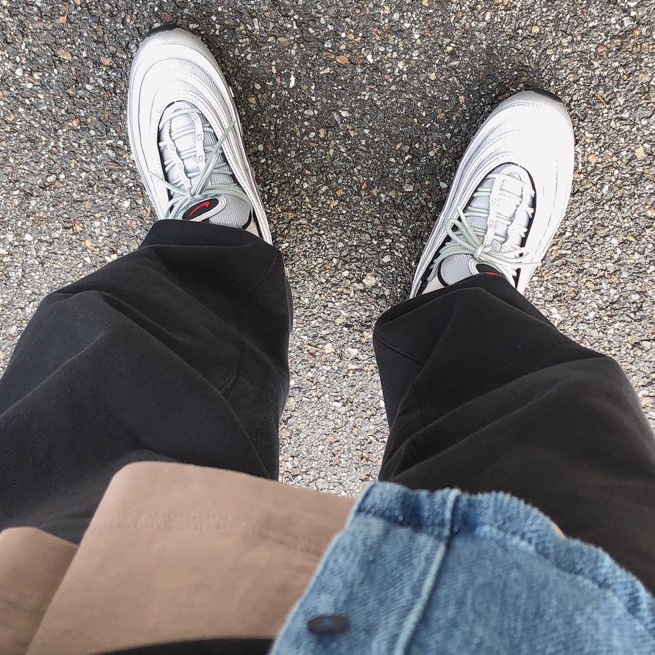 Nike Air Max 97 OG Silver Bullet 2022 착용 스타일 - 1