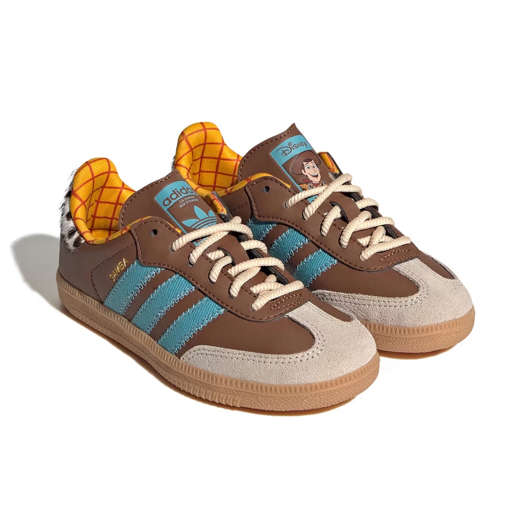 Adidas Samba OG Cream White Dark Brown, Adidas x JJJJound Samba OG Mesa 착용 스타일 - 4
