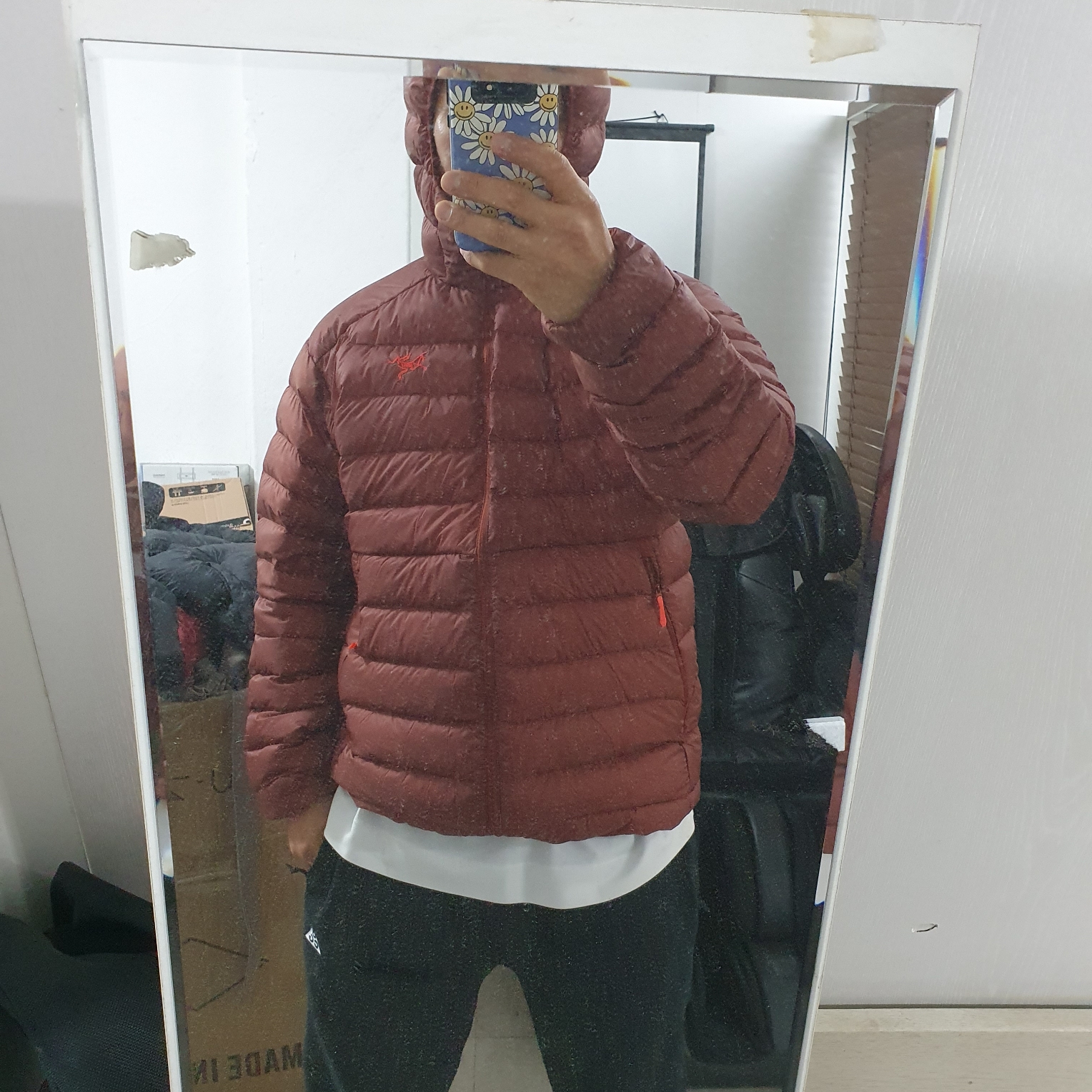 Arc'teryx Cerium Hoody Lucent 착용 스타일 - 2