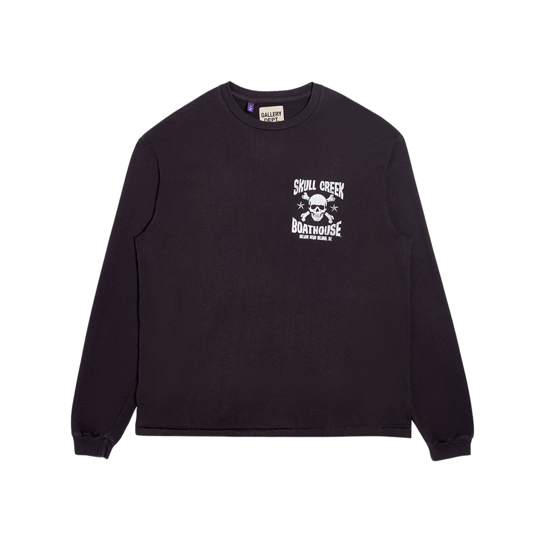 【GALLERY DEPT.】スカルクリーク L/S Tシャツ 갤러리 디파트먼트 스컬 크리크 롱슬리브 티셔츠 빈티지 블랙