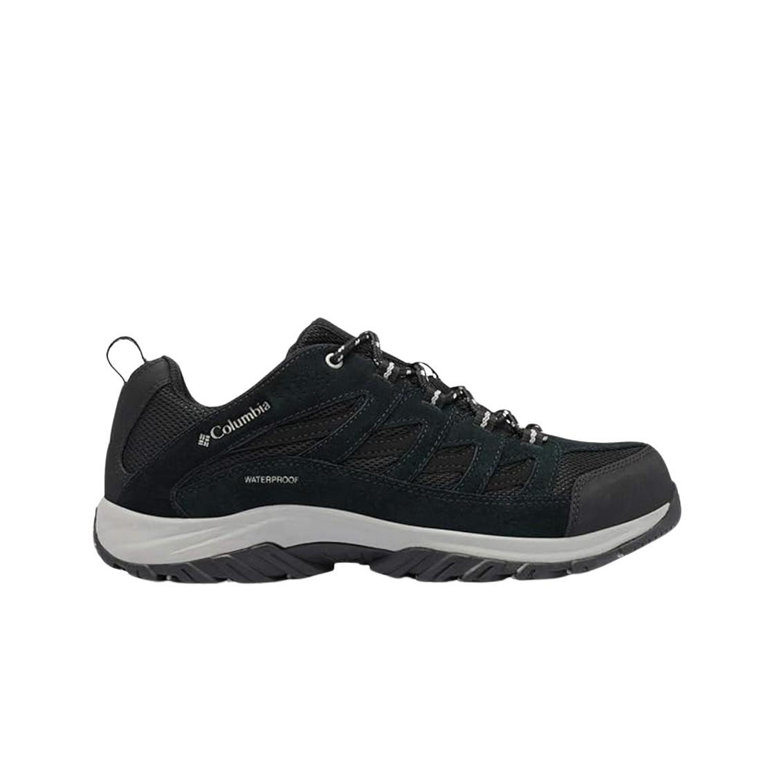 컬럼비아 크레스트우드 블랙 컬럼비아 그레이 - 와이드(Columbia Crestwood Black Columbia Grey - Wide)