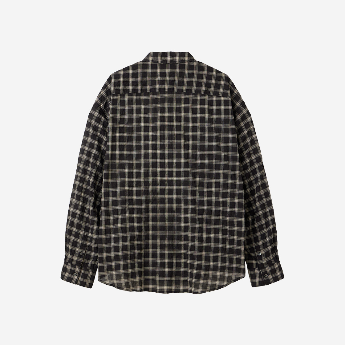 르아브 쿠와무라 내추럴 워시드 빈티지 체크셔츠(LEARVE Kuwamura Natural Washed Vintage Check Shirts) - 2