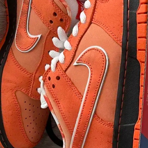 Nike x Concepts SB Dunk Low Orange Lobster (Regular Box) 착용 스타일