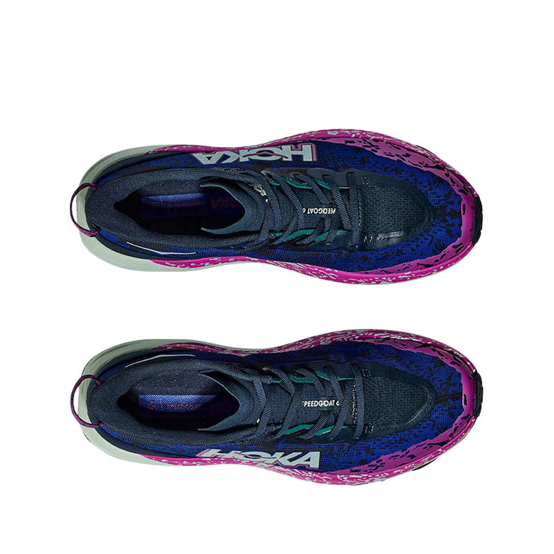 호카 스피드고트 6 스토미 스카이 아쿠아 브리즈 - 와이드(Hoka Speedgoat 6 Stormy Skies Aqua Breeze - Wide) - 2