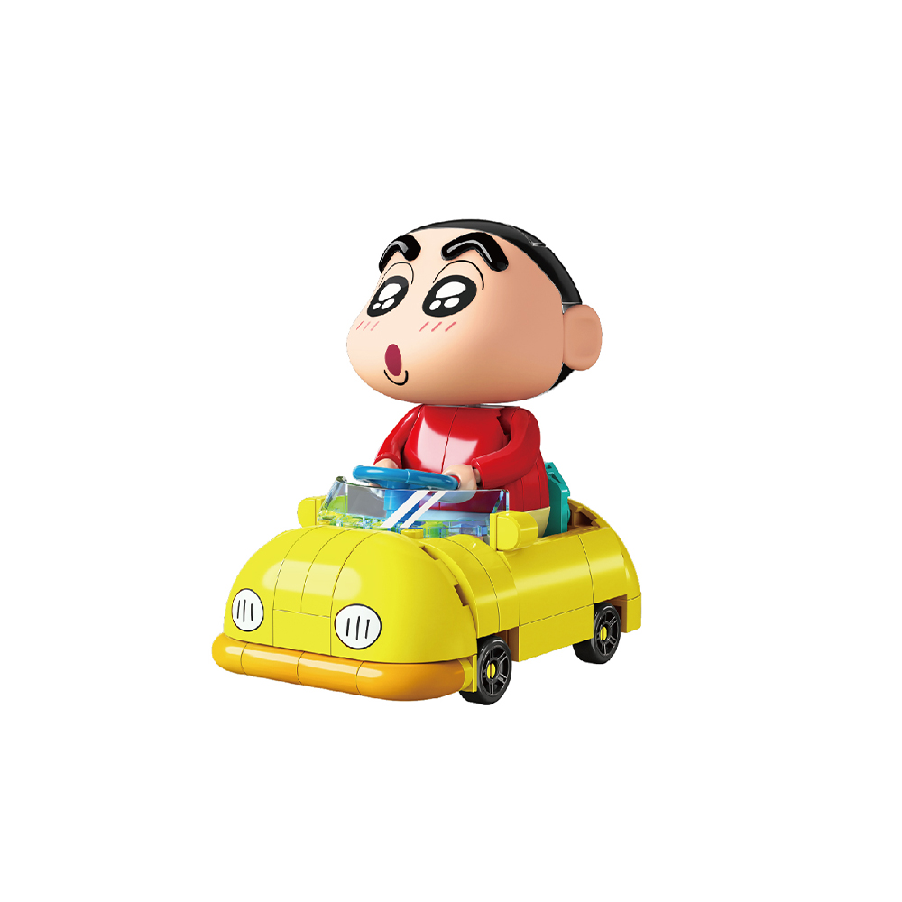 큐만 짱구 카 시리즈2 짱구의 어린시절 노란색 자동차(QMAN Crayon Shin-Chan Car Series 2, Crayon Shin Chan'S Childhood Yellow Car) - 2