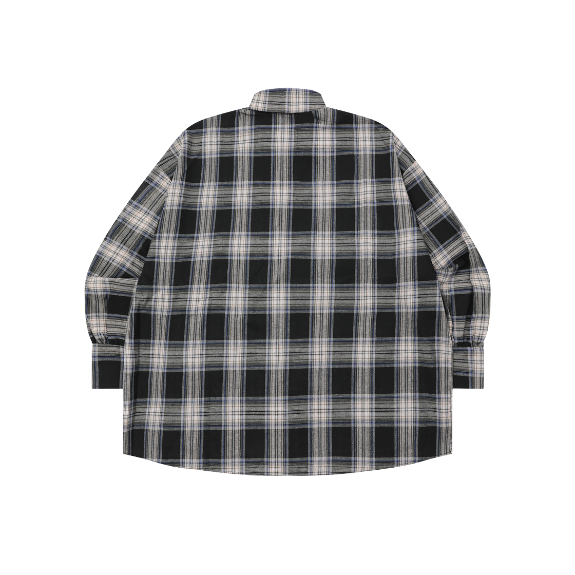 무센트 헤리티지 체크 셔츠 블랙(MUCENT Heritage Check Shirt Black) - 2