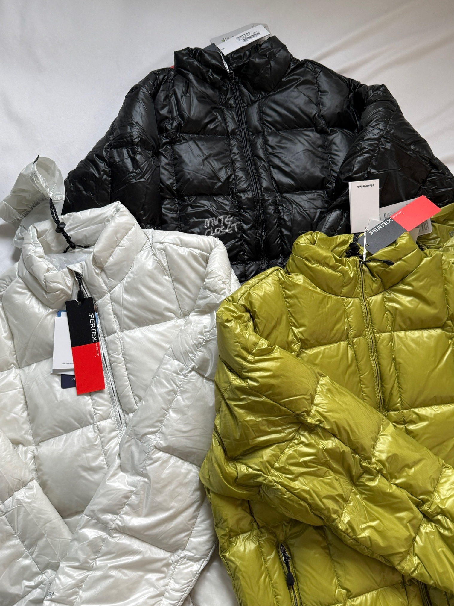 Thisisneverthat Pertex Light Down Jacket Black 착용 스타일