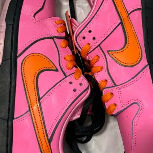 Nike x The Powerpuff Girls SB Dunk Low Pro QS Blossom 착용 스타일