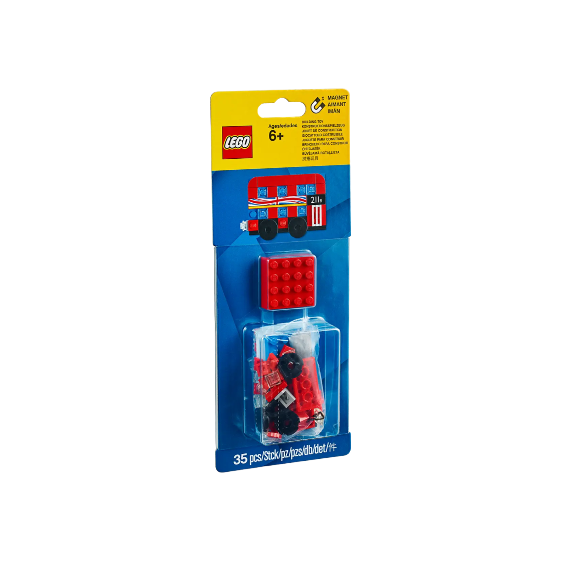 레고 런던 버스 조립 자석(Lego London Bus Magnet) - 2
