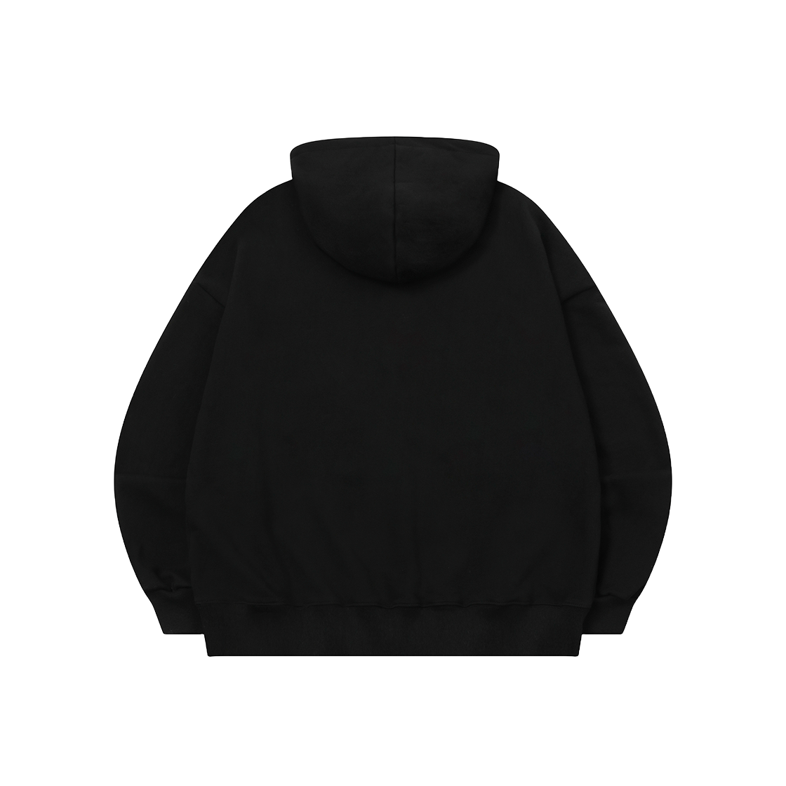 무센트 욘드 메탈 로고 후드 티 블랙(MUCENT Yond Metal Logo Hood T Black) - 2