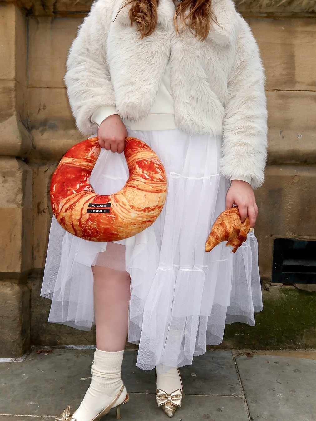 Ottolinger Women Croissant Bag Orange - 24FW 착용 스타일