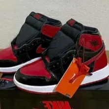 (GS) Jordan 1 Retro High OG Patent Bred 착용 스타일
