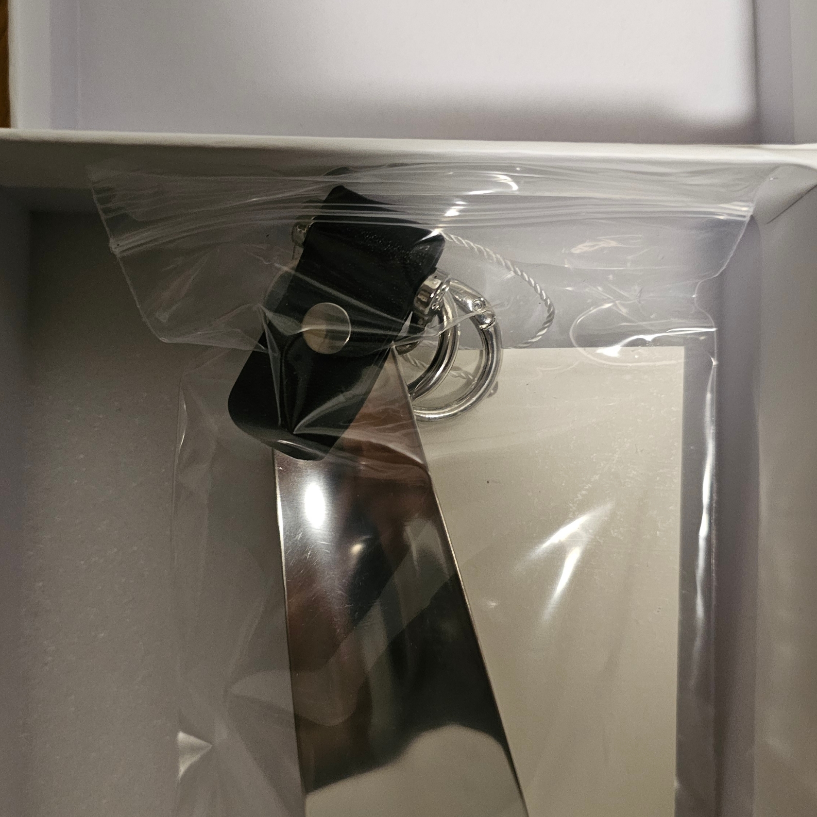 Millo Archive Cade Shoehorn Carabiner Silver 착용 스타일
