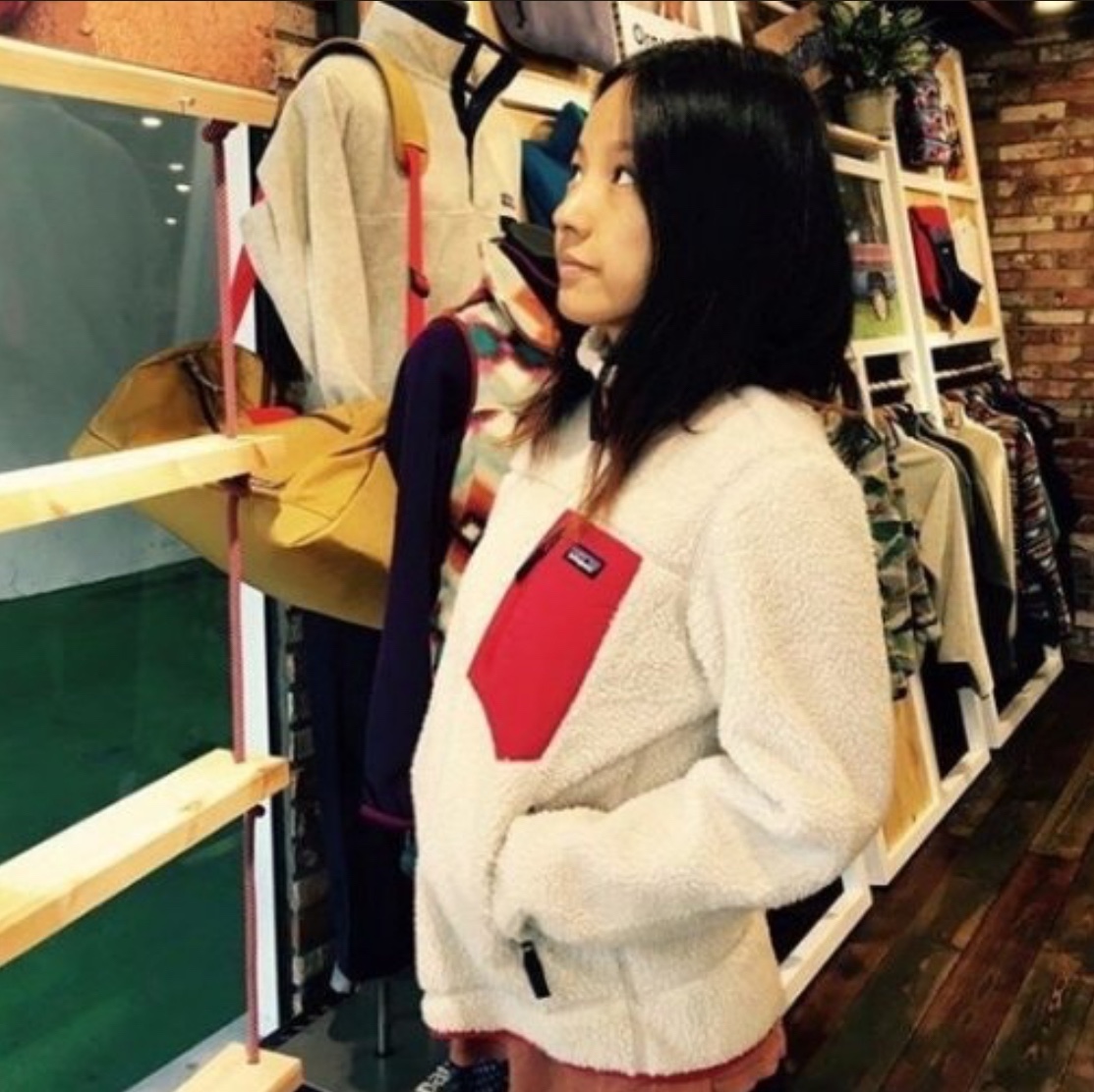 Patagonia Classic Retro-X Jacket Natural Touring Red, Patagonia Classic Retro-X Jacket Natural 착용 스타일