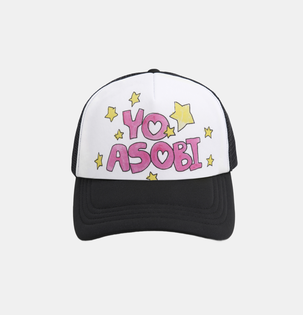 요아소비 로고 메쉬 캡(YOASOBI x HEIGHTS YO☆SOBI Logo Mesh Cap)