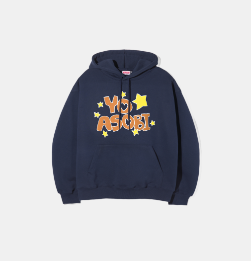 YOASOBI 韓国限定 PULLOVER HOODIE HEIGHTS YOASOBI YO☆SOBI PULLOVER HOODIE - Grey | 하이츠스토어