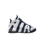 (GS) Nike Air More Uptempo White Metallic Gold