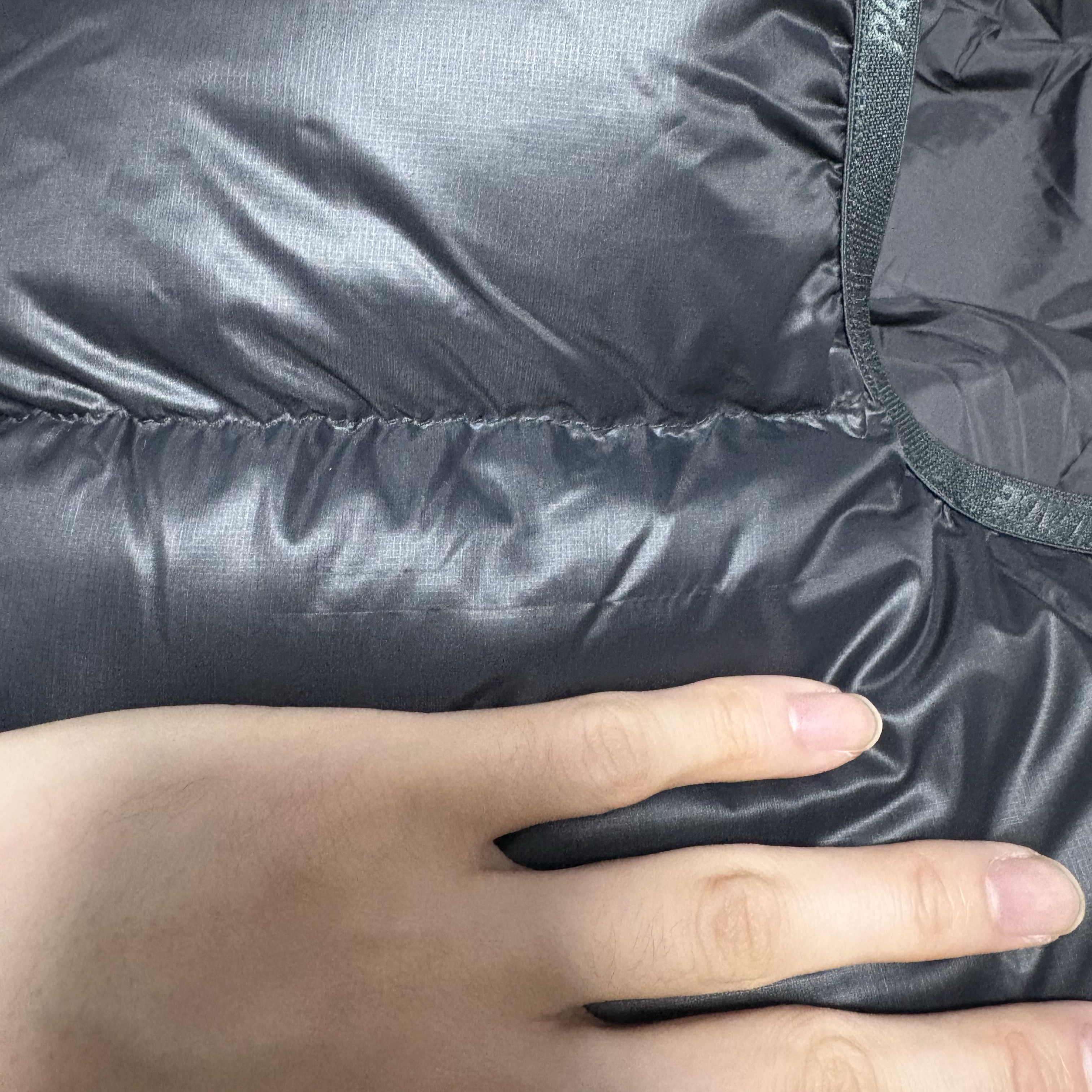 Palace Pertex Opaque Balaclava Puffa Black - 24FW 착용 스타일 - 2