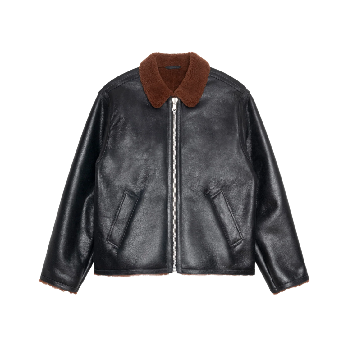 스투시 셔링 자켓 블랙 | Stussy | KREAM 스투시 셔링 자켓 블랙 | Stussy | KREAM