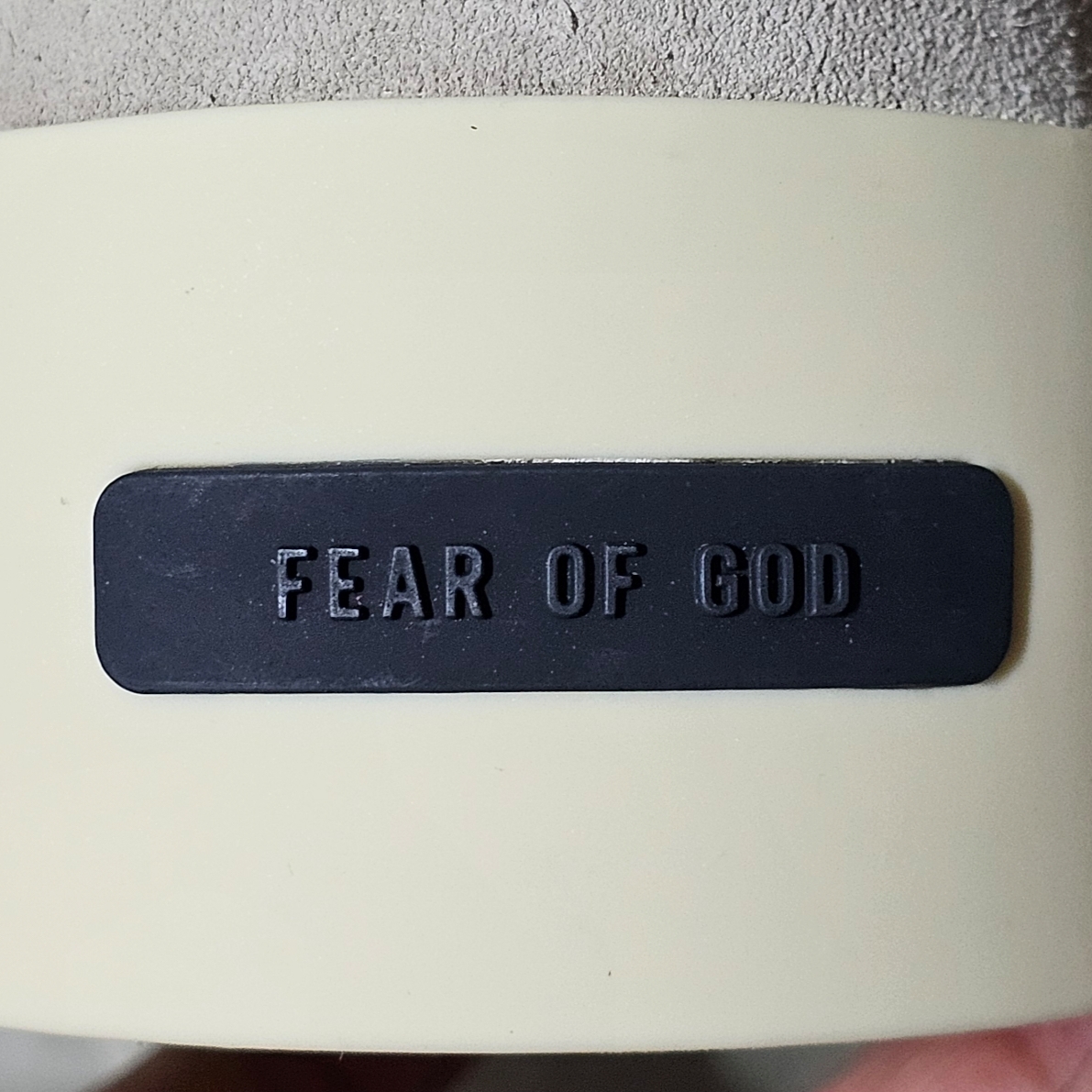 Adidas x Fear of God Athletics 86 Low Sesame 착용 스타일 - 6