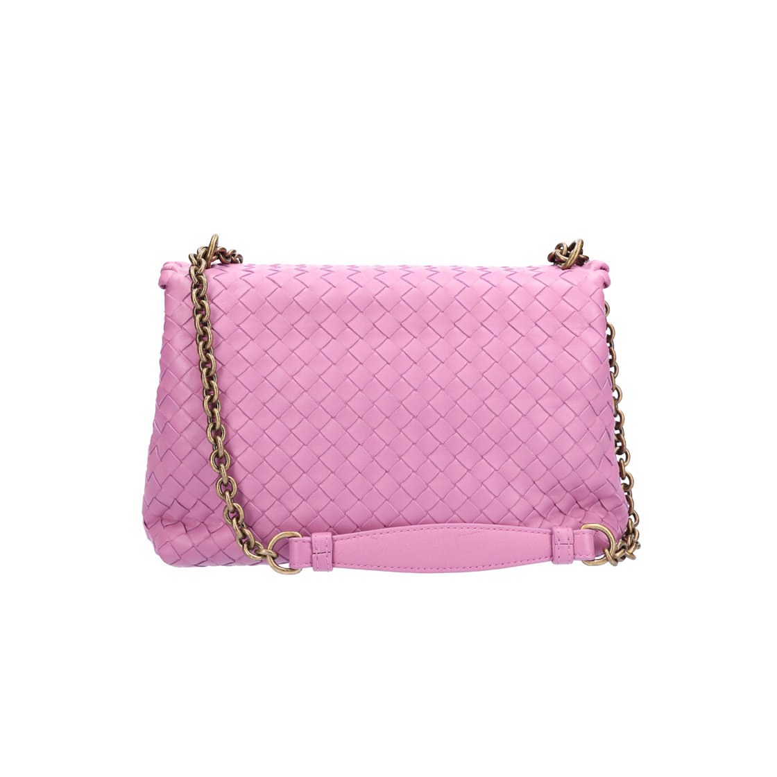 386498 Bottega Veneta 386498 Intrecciato Weaving Olympia Shoulder Bag Light Purple - #3