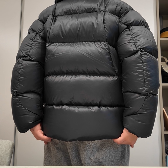 Palace Pertex Opaque Balaclava Puffa Black - 24FW 착용 스타일 - 2