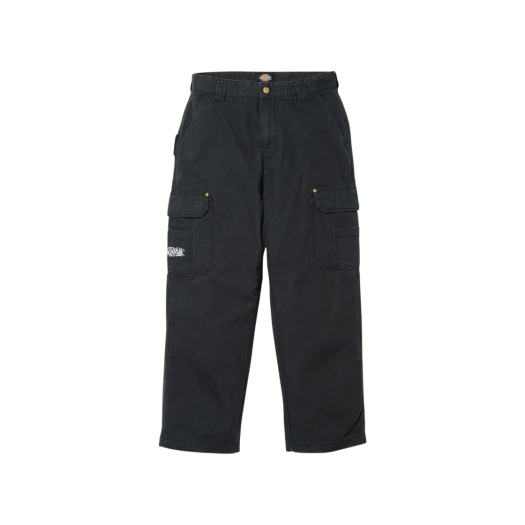 Supreme x Dickies Flannel Lined Cargo Pant Black - 24FW