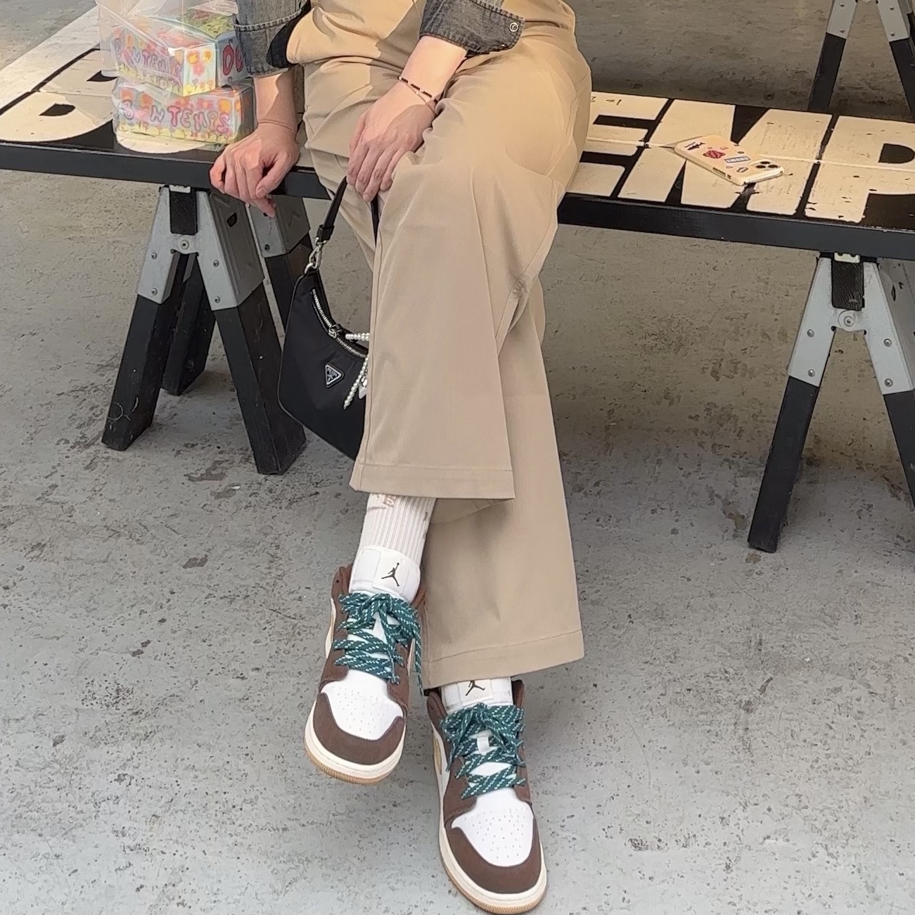 (GS) Jordan 1 Low SE Cacao Wow 착용 스타일