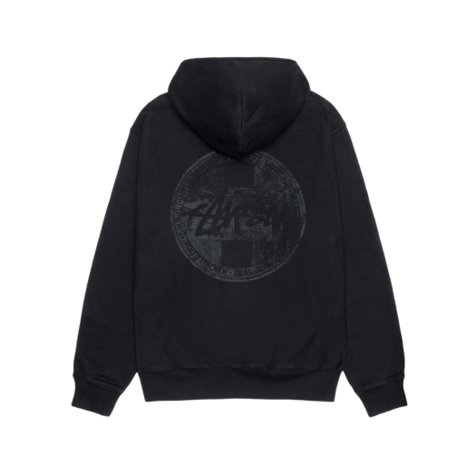 스투시 펠트 패치 니트 후드 블랙 | Stussy | KREAM 스투시 펠트 패치 니트 후드 블랙 | Stussy | KREAM