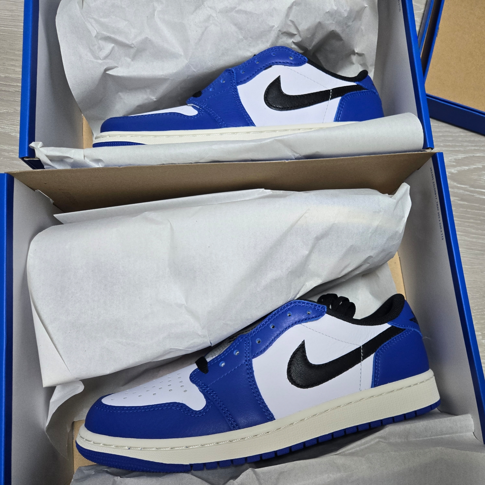 Jordan 1 Retro Low OG Game Royal 착용 스타일