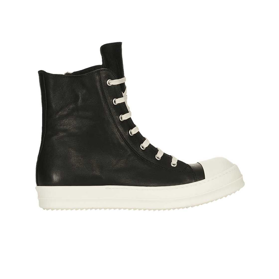 (W) 릭 오웬스 포터빌 스니커즈 블랙 밀크((W) Rick Owens Porterville Sneakers Black Milk)