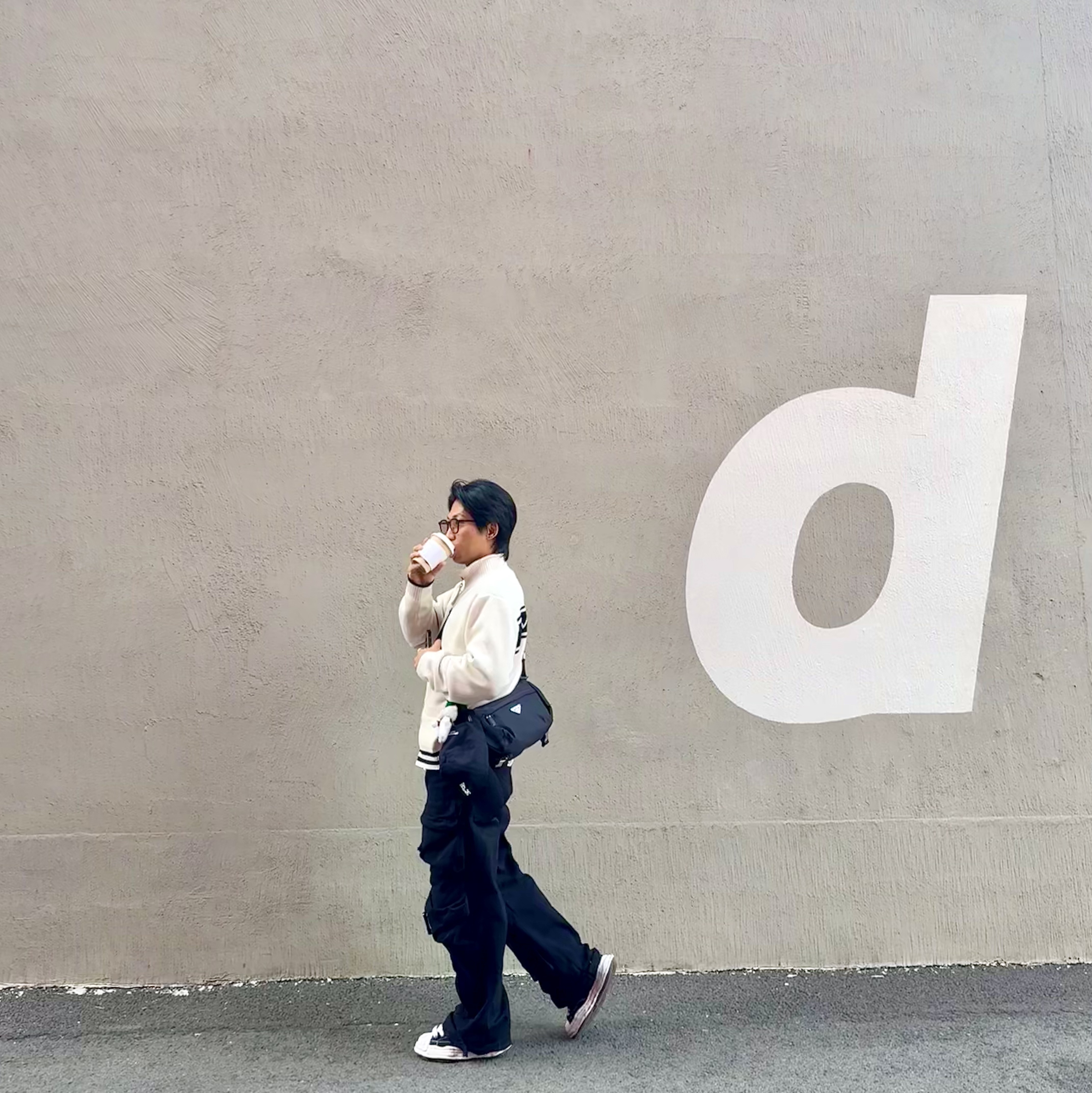 Matin Kim Spell Point Stripe Knit Cardigan Ivory, Zara Utility Pocket Pants Black ์ฐฉ์ฉ ์คํ์ผ