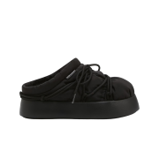 (W) Jill by Jillstuart Mellow Platform Shearling Padded Mule Black