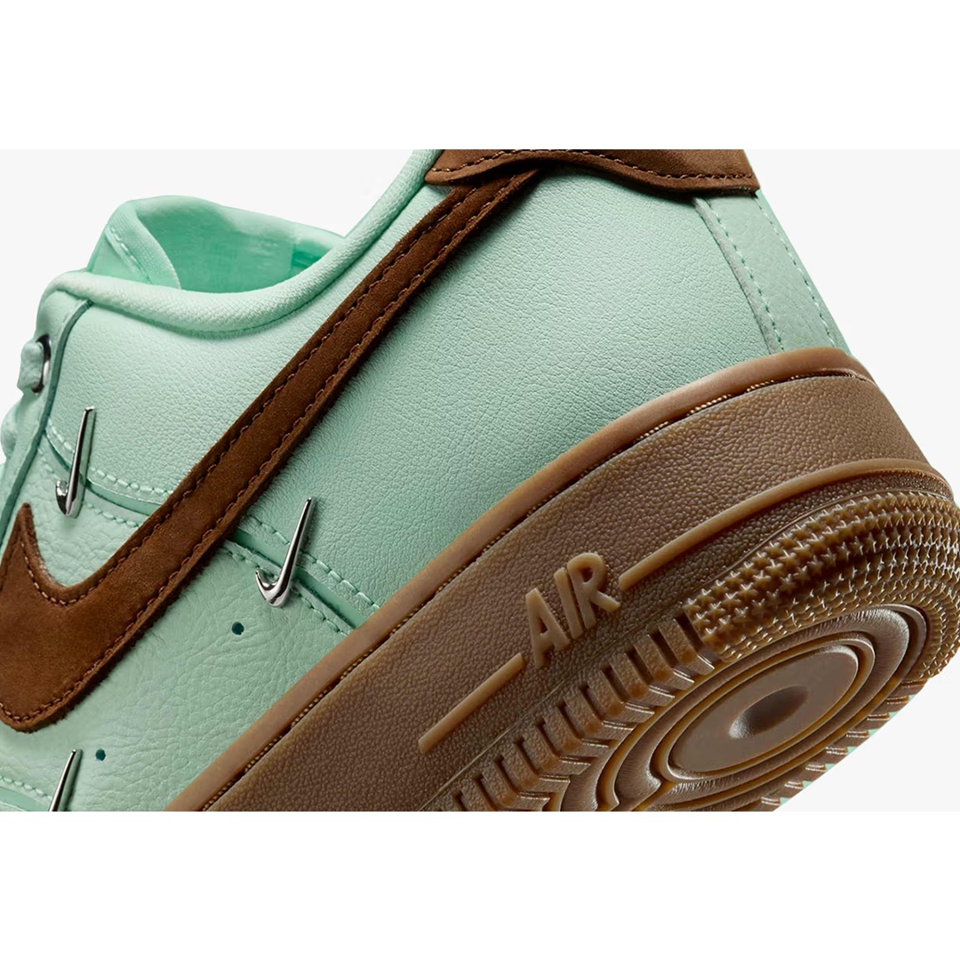 (W) Nike Air Force 1 Shadow White Atmosphere Mint, Nike Air Zoom Pegasus 39 Mint Black 착용 스타일 - 3