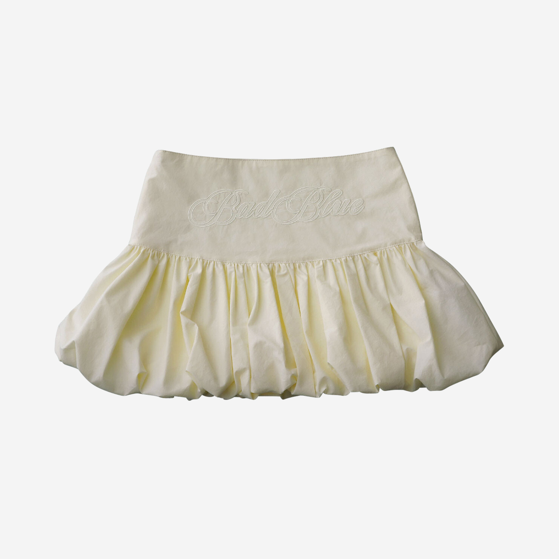 배드블루 벌룬 미니 스커트 크림(BadBlue Balloon Mini Skirt Cream) - 2