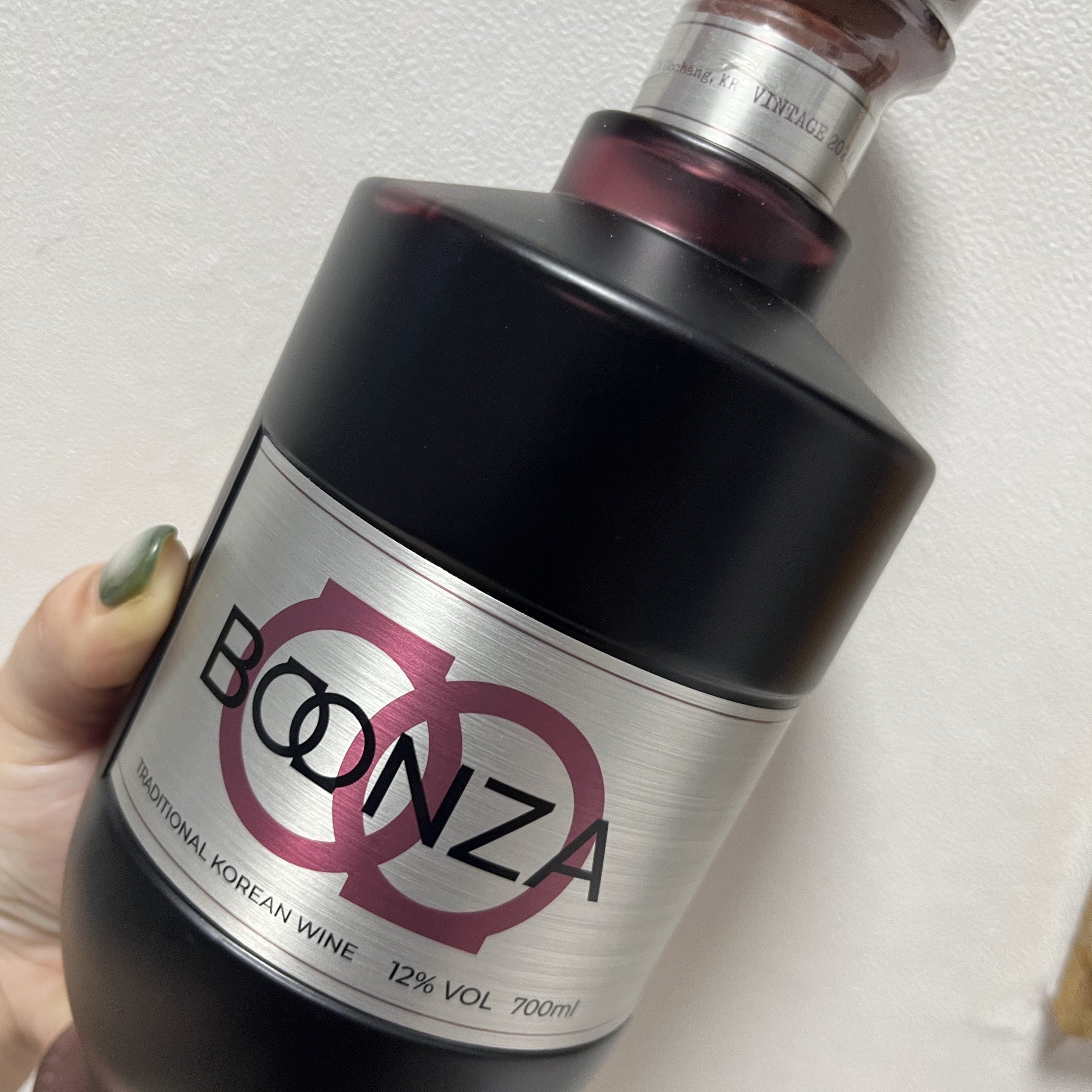 BOONZA 12% 700ml 착용 스타일 - 2